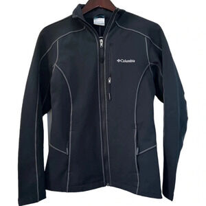 Columbia Women's Soft Shell‎ Jacket Black Sz S